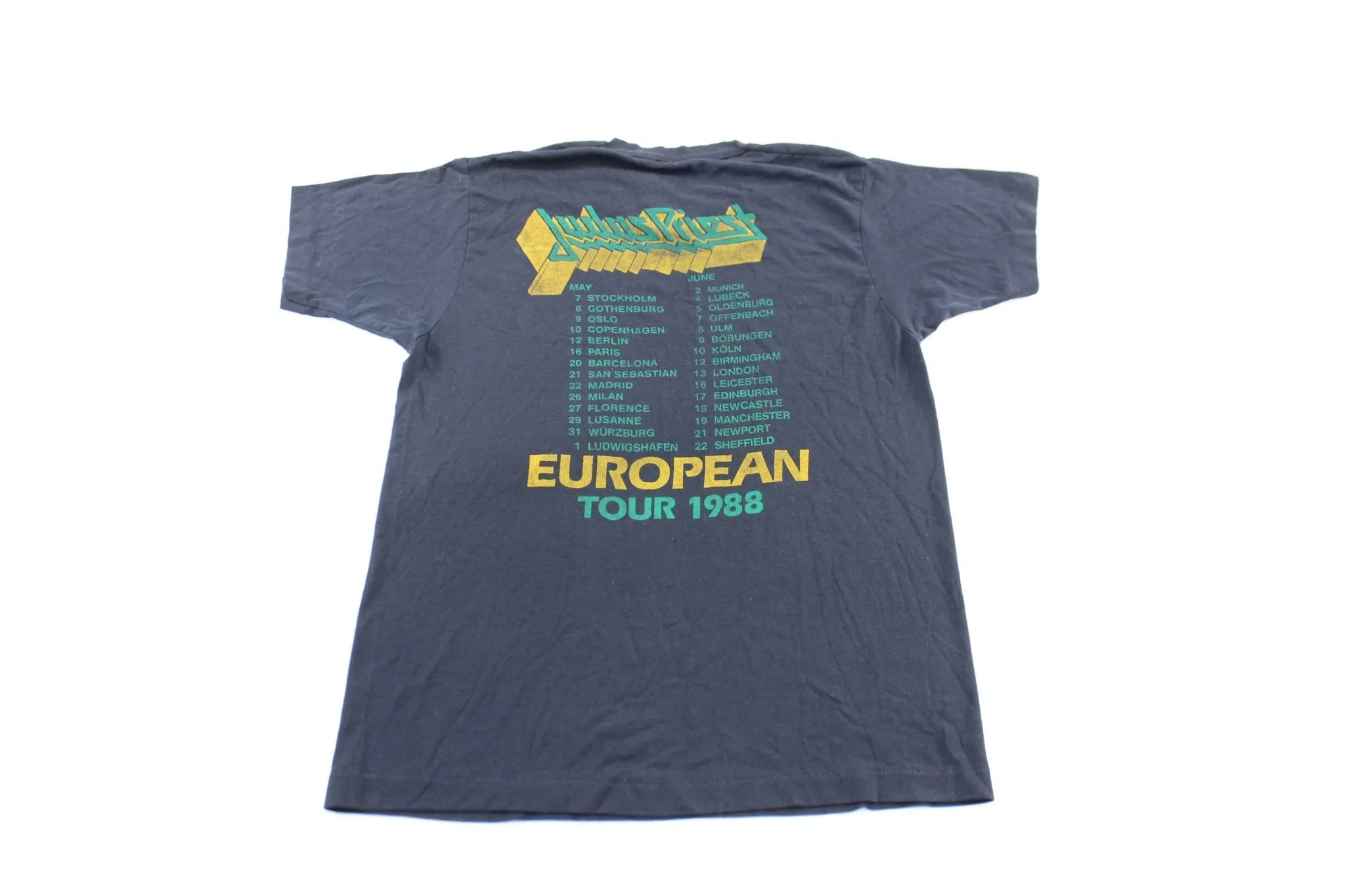 1988 Judas Priest Ram It Down European Tour T-Shirt