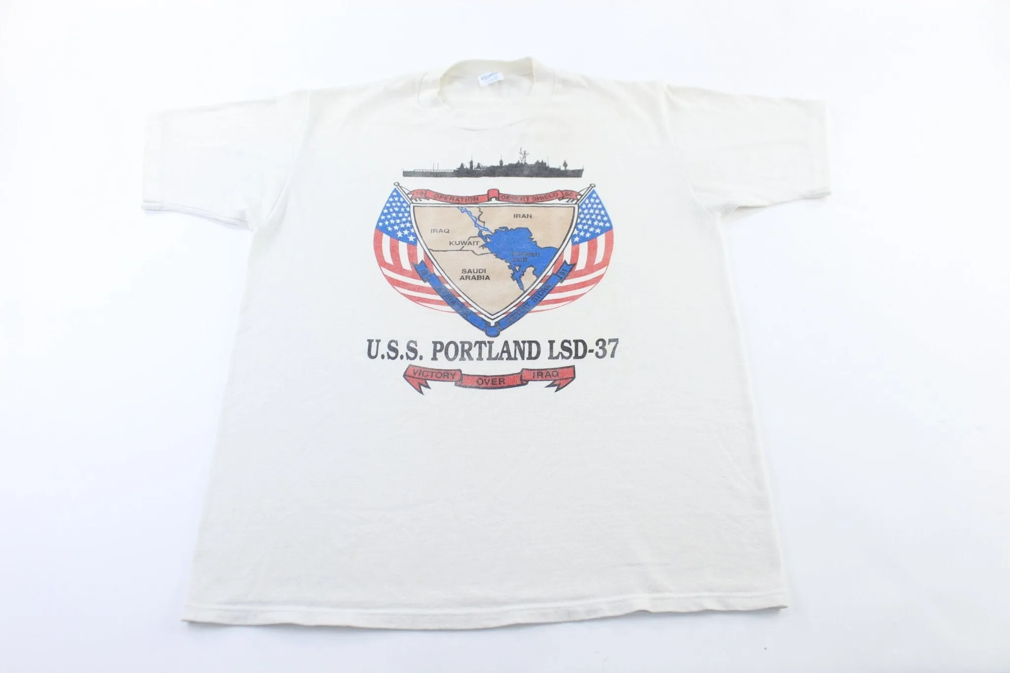 1990 Operation Desert Shield Graphic T-Shirt
