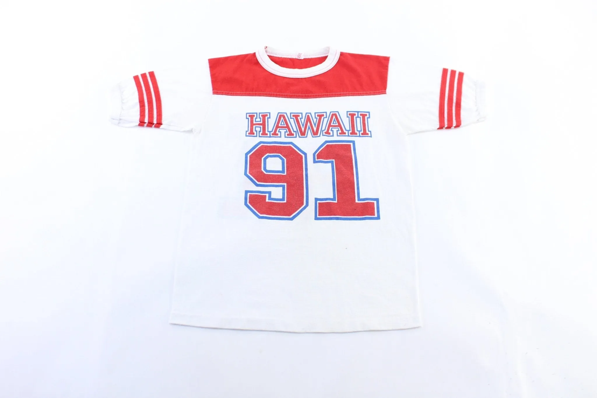1991 Hawaii Striped T-Shirt