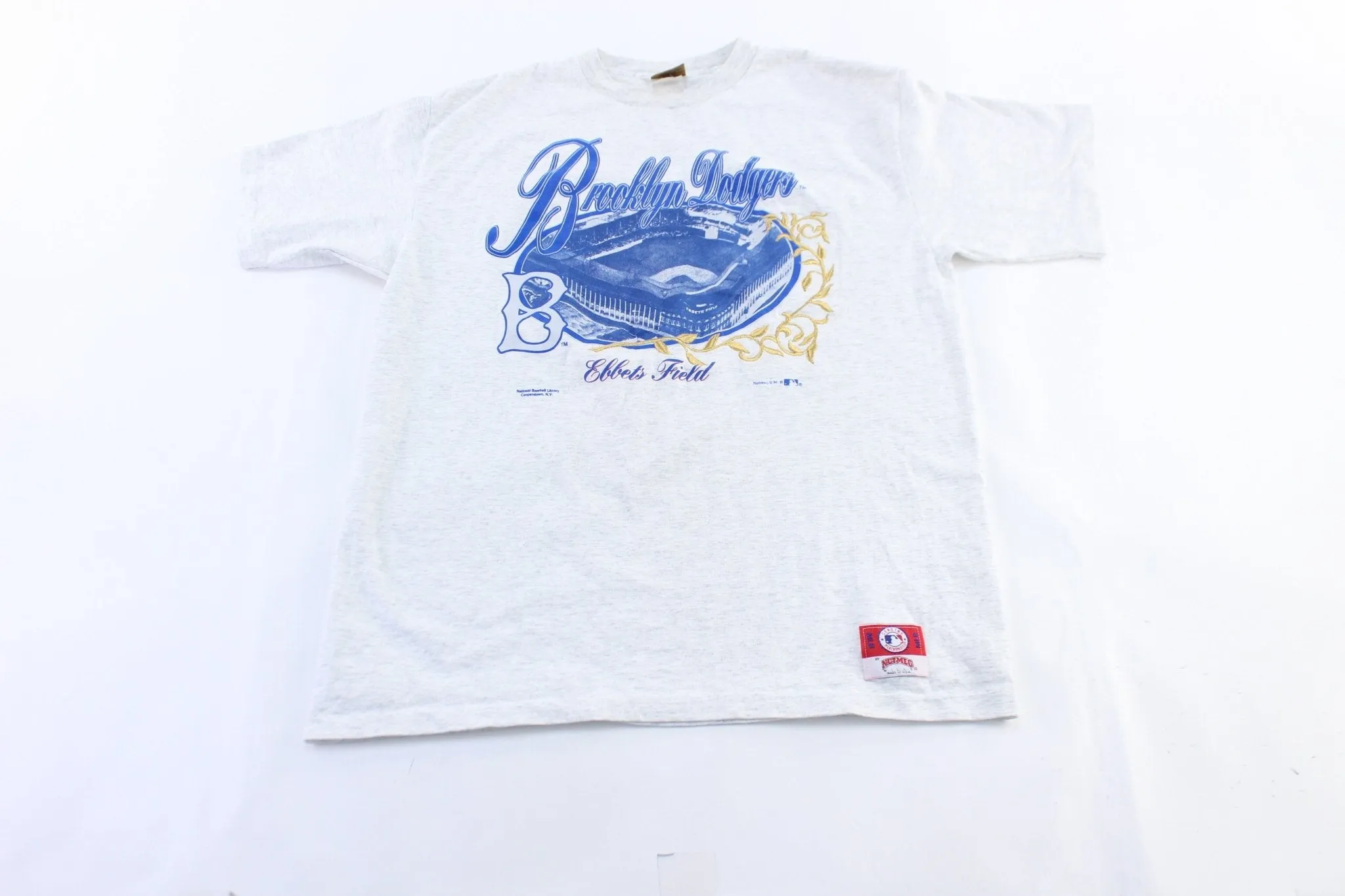 90's Brooklyn Dodgers Ebbet's Field Graphic T-Shirt
