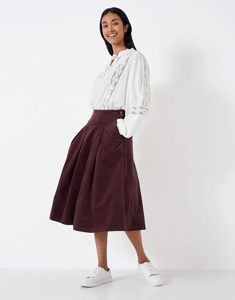 Crew Clothing Lexi Cord Skirt