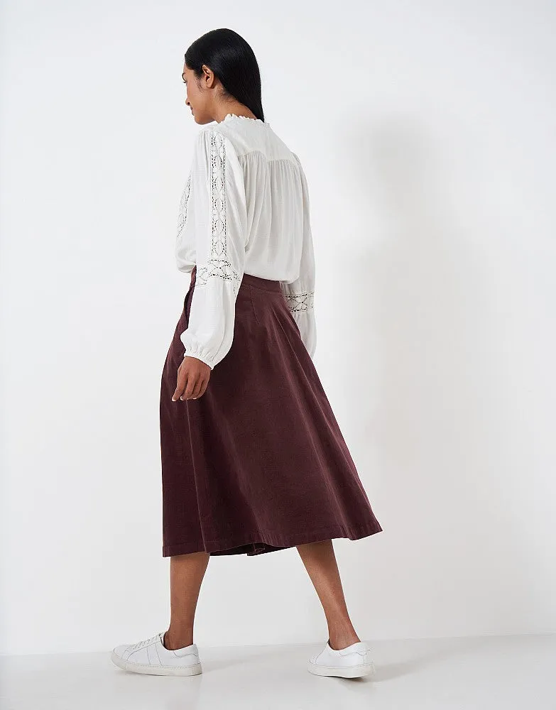 Crew Clothing Lexi Cord Skirt