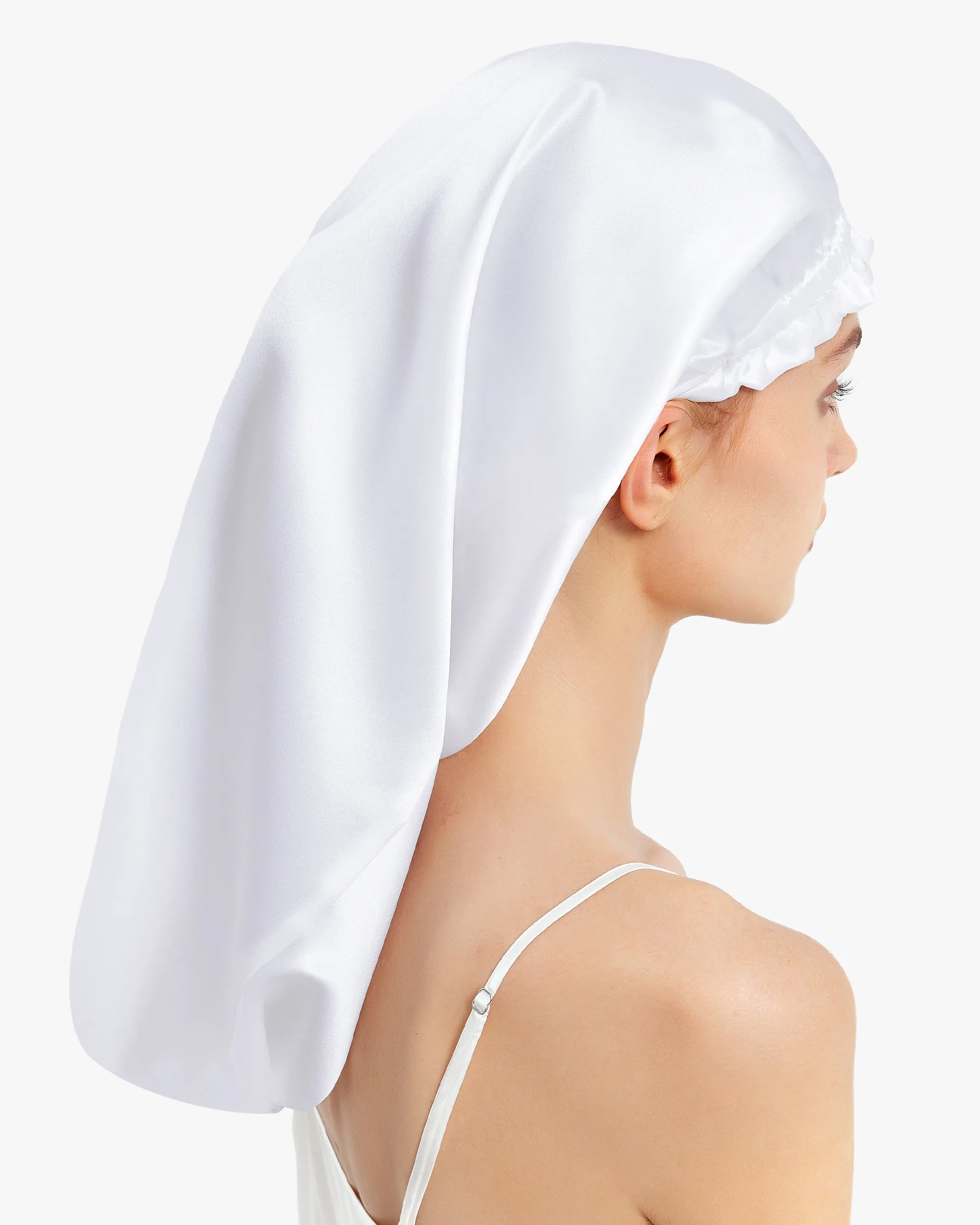 Set of Silk Sleep Caps
