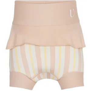 Vanilla COPENHAGEN Neopren Nappy Swim Pants UV50  Misty Rose/Banana Cream