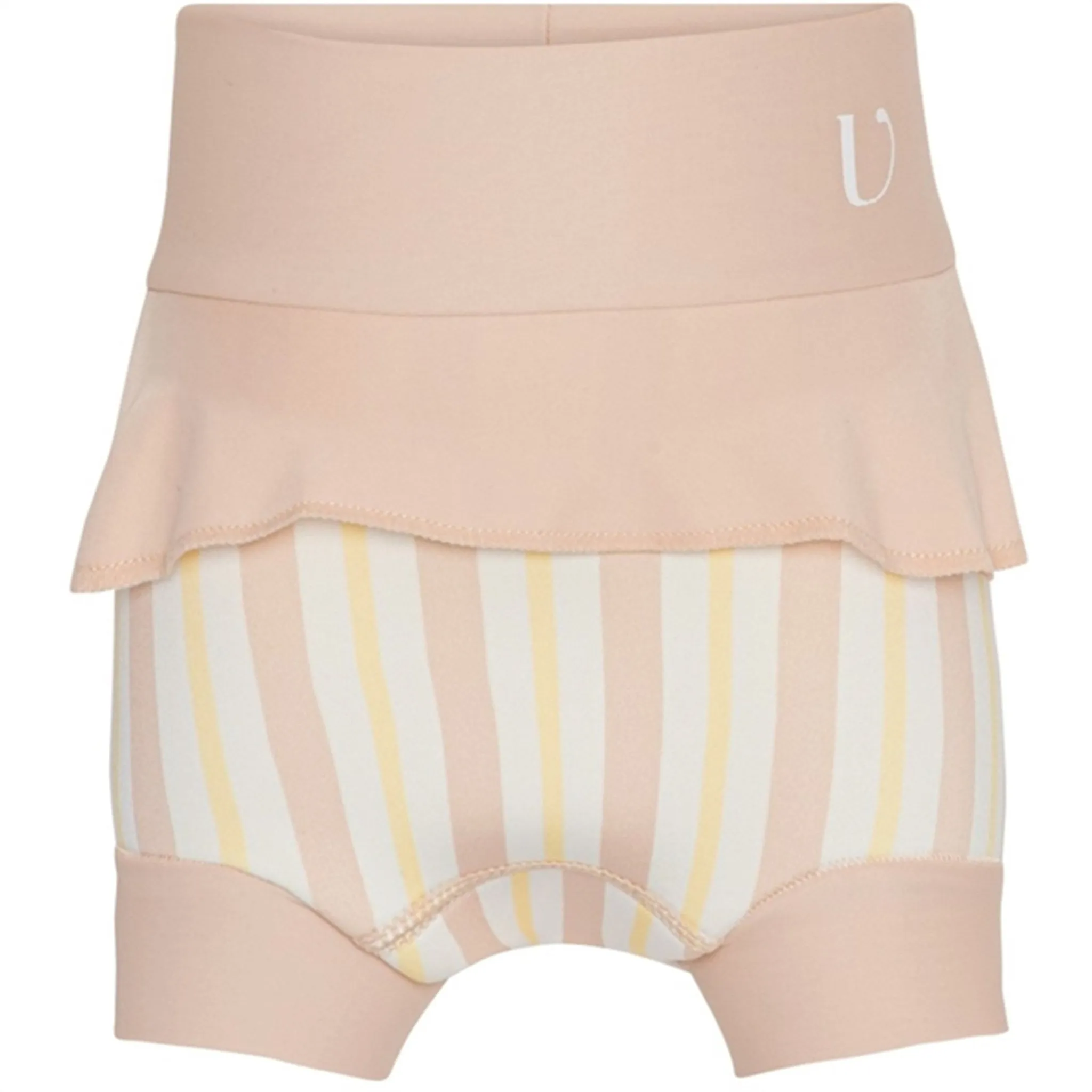Vanilla COPENHAGEN Neopren Nappy Swim Pants UV50  Misty Rose/Banana Cream