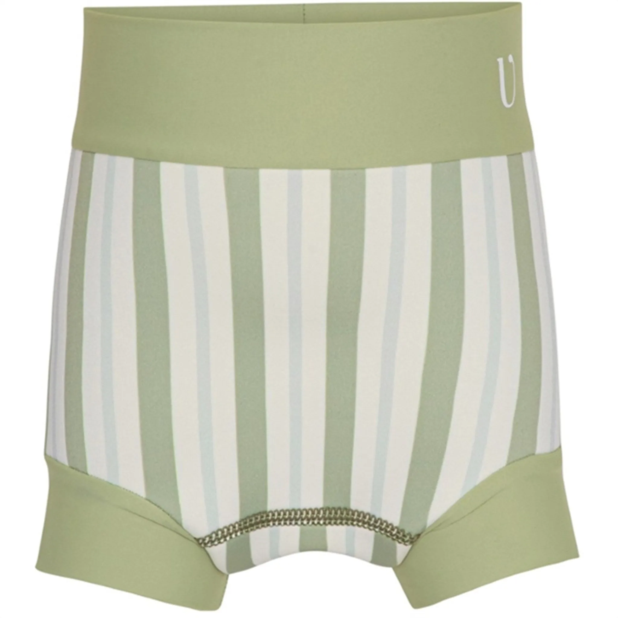 Vanilla COPENHAGEN Neopren Nappy Swim Pants UV50  Olive Mist/Pale Blue