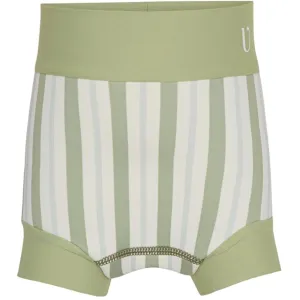 Vanilla COPENHAGEN Neopren Nappy Swim Pants UV50  Olive Mist/Pale Blue